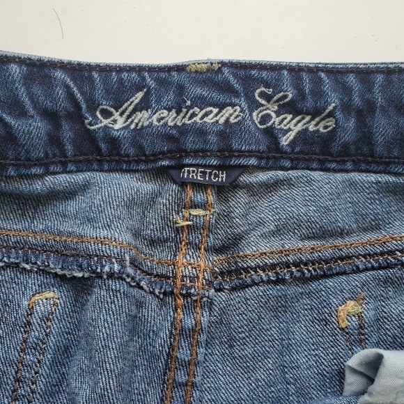 American Eagle Skinny Jeans 8 Medium Wash - Picture 4 of 9